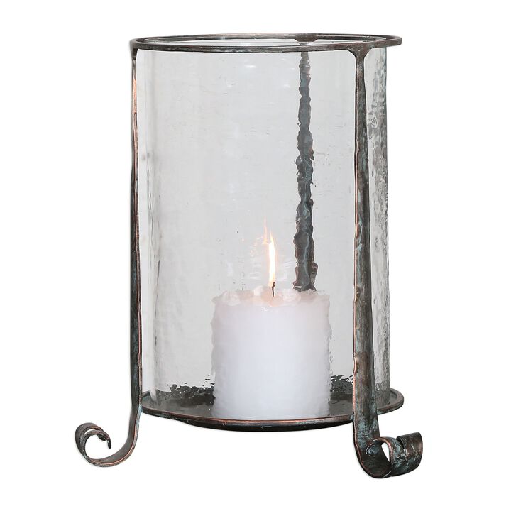 Uttermost Nicia Bronze Candleholder